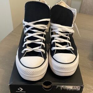 Converse Classic Black and White High-Tops